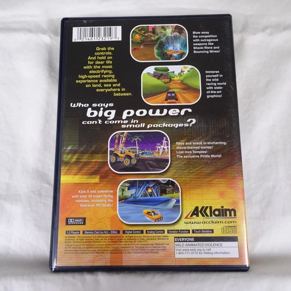 Play Station 2 - RC Revenge Pro w/ manual